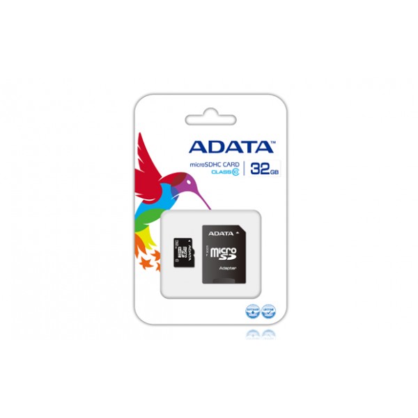 ADATA Micro SDHC card, 32GB with adapter, Class 10 (безплатна доставка)